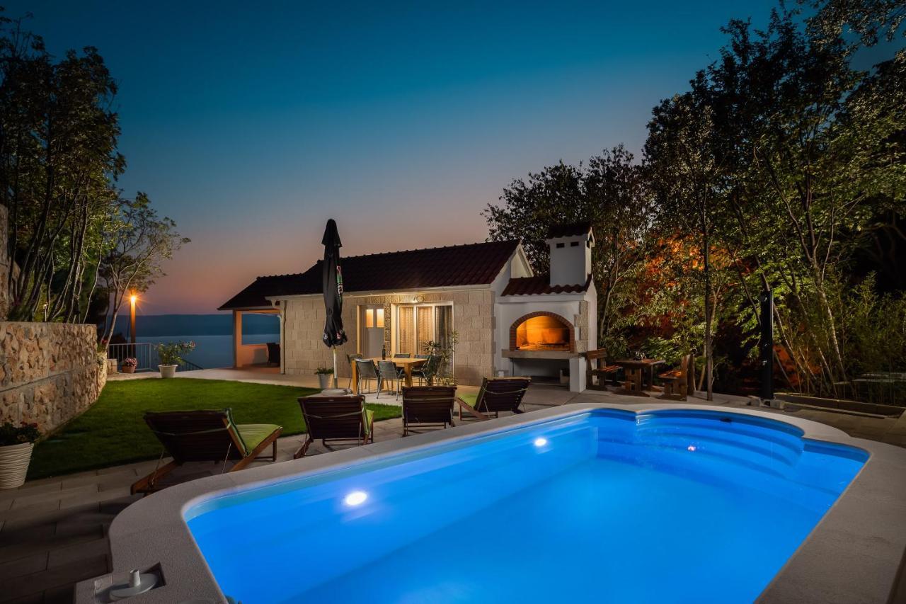 Villa Leoma With Heated Pool Marusici  Exterior photo